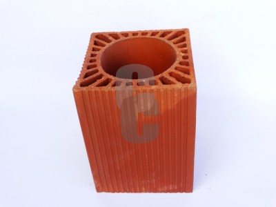 Коминно тяло керамично 25х25х33 ф18 - МАЛКО